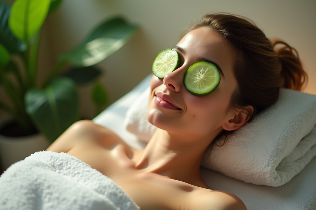 Bienfaits du concombre pour le visage et son utilisation en soins cutanés