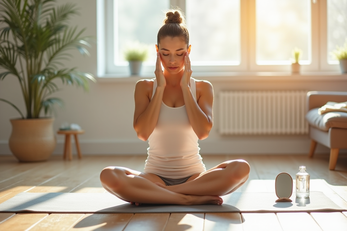 Préparation au yoga du visage : les étapes essentielles à suivre